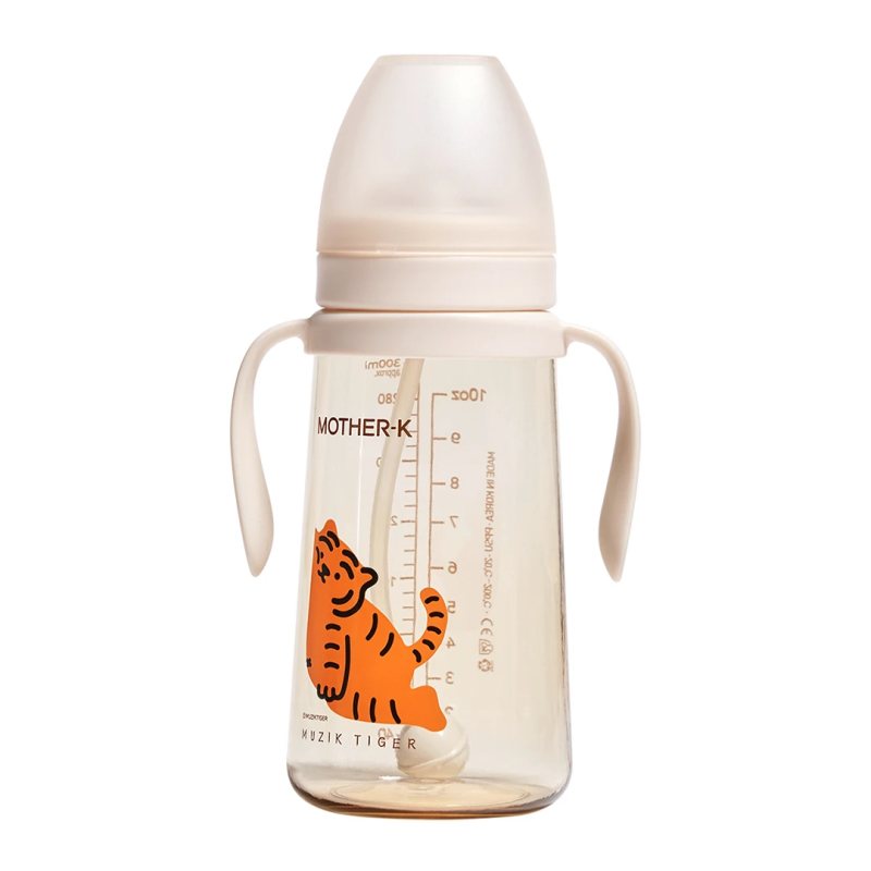 MOTHER-K gertuvė Basic riboto leidimo Muzik Tiger (kreminis), Vnt, 300 ml