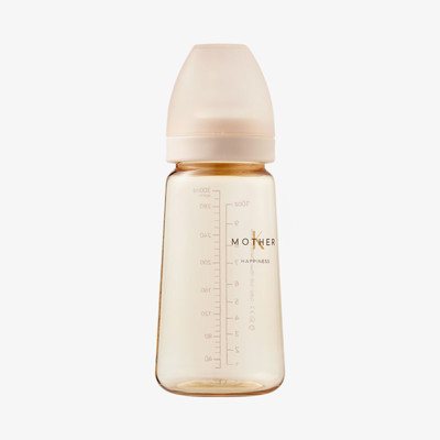Mother-K PPSU Buteliukas “BASIC”, kreminis, ., 300 ml