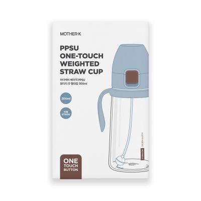 Mother-K PPSU One-Touch gertuvė, ., mėlyna, 300 ml