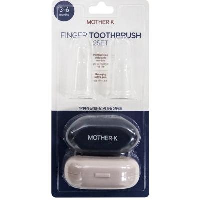 Mother-K silikoninis dantų šepetėlis - masažuoklis