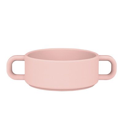 Mother-K silikoninis dubenėlis, ., +3 mėn., rožinis, 350 ml