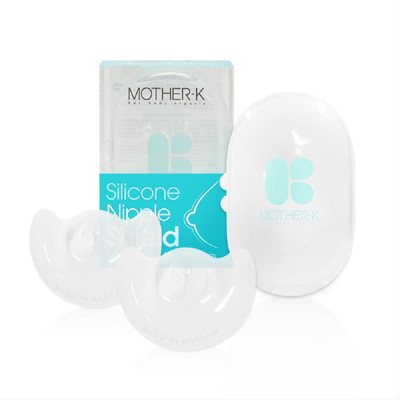 Mother-K ypač ploni silikoniniai antspeniai,M dydis, 2 vnt
