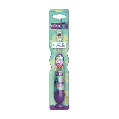 Mr. White DISNEY STITCH žybsintis dantų šepetėlis vaikams nuo ., 1 vnt., 3 m