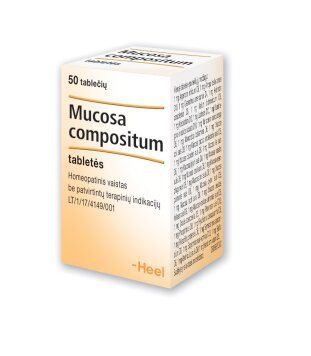 MUCOSA Compositum tabletės N50