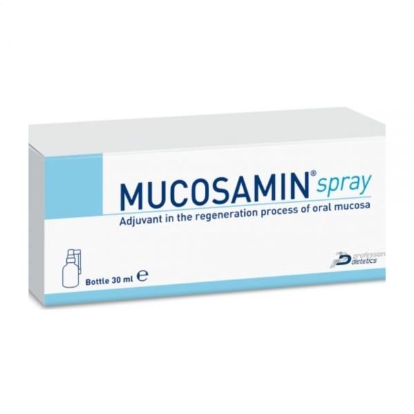 MUCOSAMIN purškalas nuo gerklės skausmo SPRAY, 30 ml