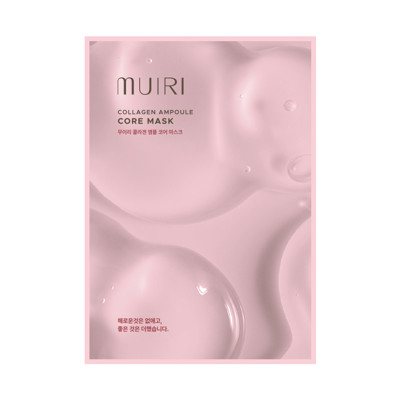 Muiri lakštinė veido kaukė su kolageno ampule, 25 g