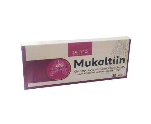 Mukaltin 50 mg tabletės N30