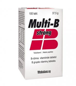 MULTI-B Strong tabletės N100