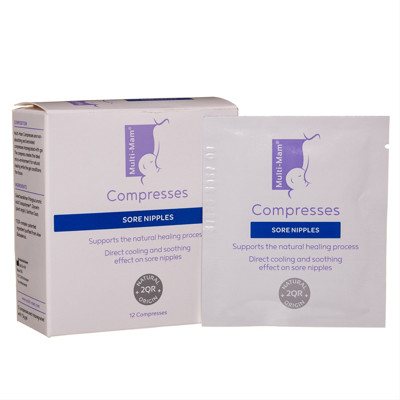 MULTI-MAM COMPRESSES, spenelių kompresai, 1,6 ml, 12 vnt