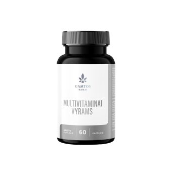 MULTIVITAMINAI VYRAMS, 60 kapsulių
