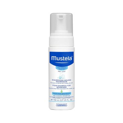 MUSTELA putų šampūnas naujagimiams, 150 ml