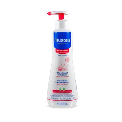 MUSTELA raminantis valomasis gelis labai jautriai odai, 300 ml