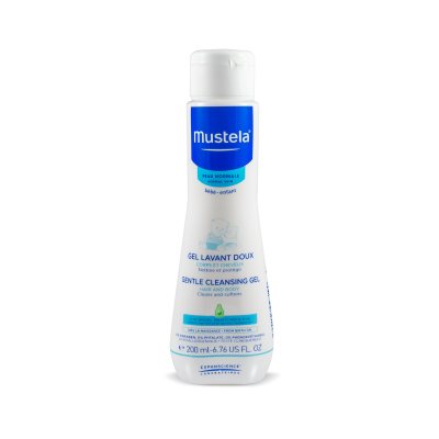 MUSTELA švelnus valomasis gelis Expanscience, 200 ml