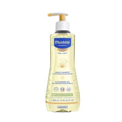 MUSTELA valomasis aliejus sausai odai, 500 ml
