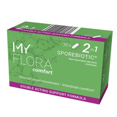 MY FLORA COMFORT SPOREBIOTICS, 30 kapsulių