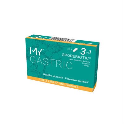 MY GASTRIC SPOREBIOTIC, 10 kapsulių