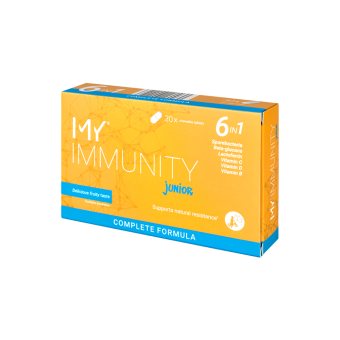 MY IMMUNITY junior, 30 kramtomosios tabletės