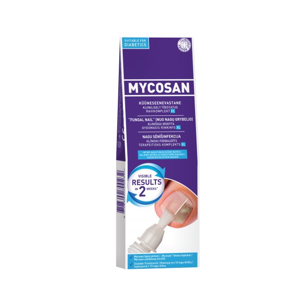 Mycosan + 10 dildžių nagams N1, 10 ml