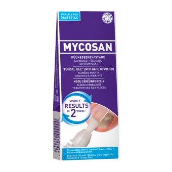 MYCOSAN + 10 dildžių nagams N1, 5 ml