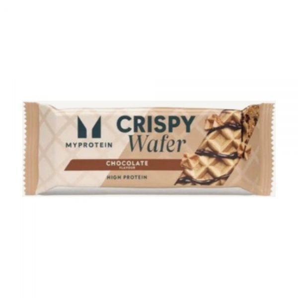 MYPROTEIN baltyminis vaflinis batonelis CRISPY WAFER, šokolado skonio, 40 g