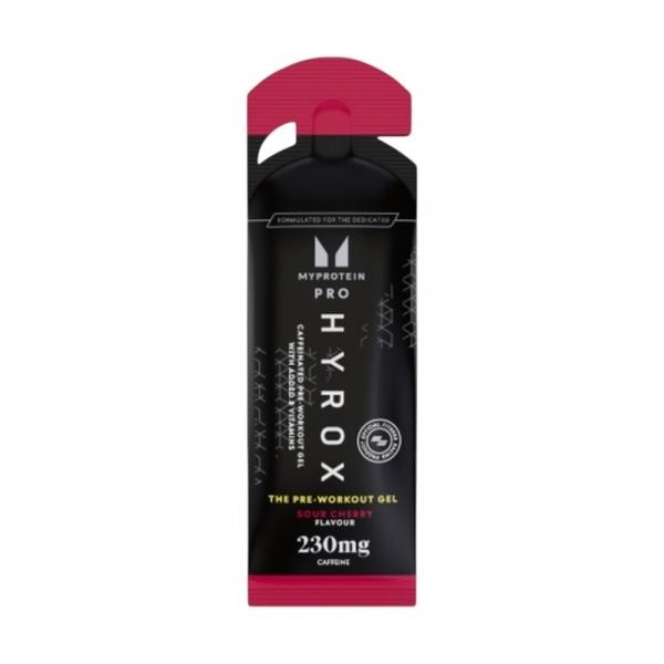 MYPROTEIN gelis prieš treniruotę HYROX, vyšnių skonio, 50 g