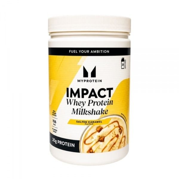 MYPROTEIN išrūgų baltymai MILKSHAKE, sūrios karamelės skonio, 725 g