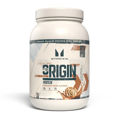 Myprotein Origin, baltymų mišinys, Cinamoninės bandelės skonio, 1.13 kg