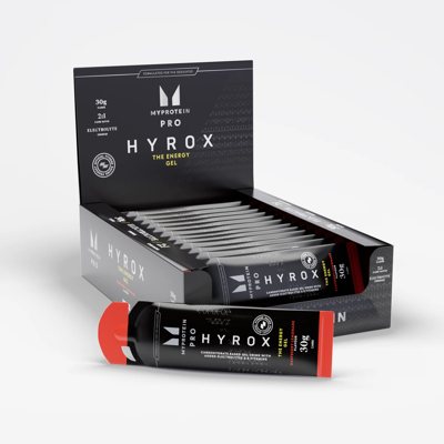 Myprotein PRO Hyrox The Energy, energetinis gelis, Aviečių limonado skonio, 20 x 60 ml