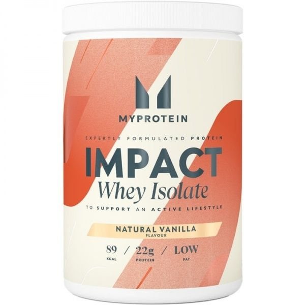 MYPROTEIN proteino izoliatas IMPACT WHEY, vanilės skonio, 480 g