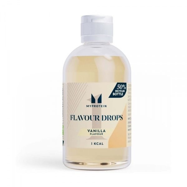 MYPROTEIN skonio lašai FLAVOUR DROPS, vanilės skonio, 50 ml