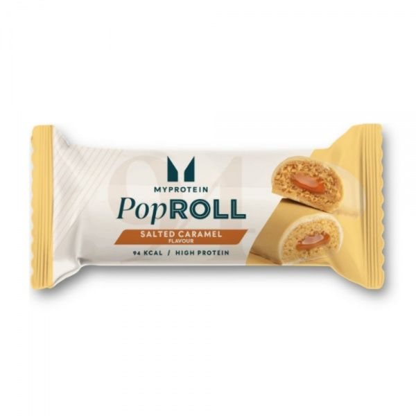 MYPROTEIN užkandis POP ROLLS, sūrios karamelės skonio, 1 vnt