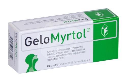MYRTOL 120MG GASTRO RESIST CAPS SOFT N20 (GPOHL)