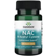 NAC (N - acetil cisteinas) SWANSON, 100 kapsulių