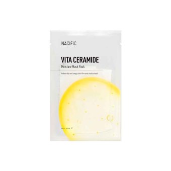 NACIFIC drėkinanti lakštinė veido kaukė VITA CERAMIDE MOISTURE MASK, 1 vnt., 30 g