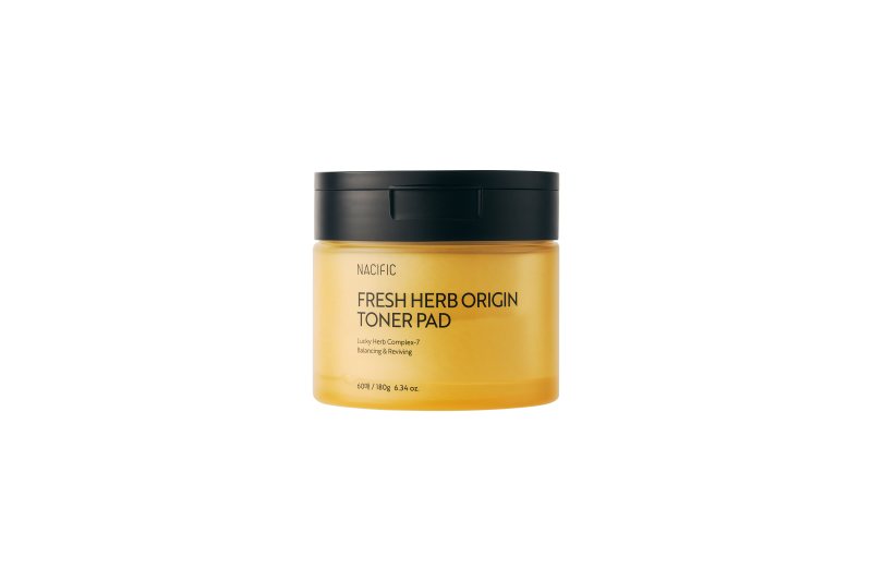 NACIFIC Fresh Herb Origin Toner Pad padeliai, (60 vnt.), 180 g