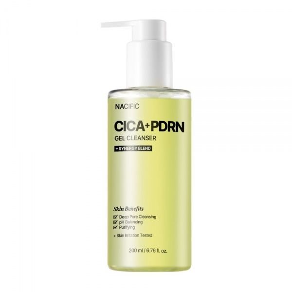 NACIFIC veido prausiklis CICA PDRN GEL CLEANSER, 200 ml