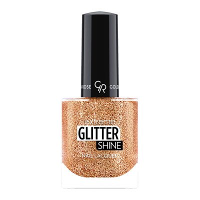 Nagų lak. Golden Rose Extreme gel glitter, Nr.206, 10.2 ml