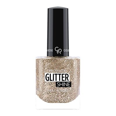 Nagų lak. Golden Rose Extreme gel glitter, Nr.207, 10.2 ml