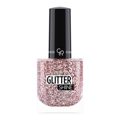 Nagų lak. Golden Rose Extreme gel glitter, Nr.209, 10.2 ml