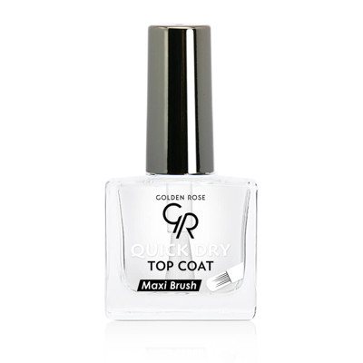 Nagų lak. Golden Rose Quick Dry Top, 10 ml