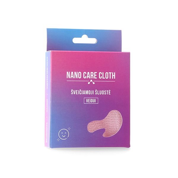NANO CARE šveičianti veido šluostė, x 21 cm, 1 vnt., 21 cm