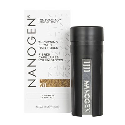 NANOGEN CINNAMON Plaukų efektą sukurianti pudra-skaidulos, 30 g