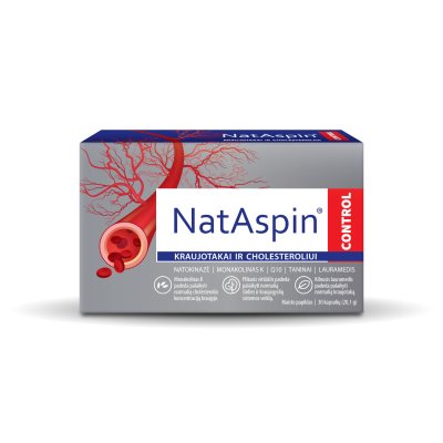 NatAspin Control kapsulės N30