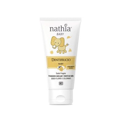 Nathia Braškių skonio dantų pasta vaikams, 50 ml