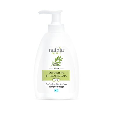 Nathia Intymios higienos prausiklis su arbatmedžių aliejumi ir ramunėlėmis, 200 ml