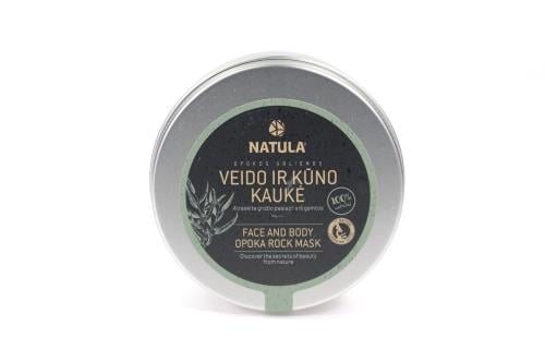 NATULA veido, kūno kaukė su opokos uoliena, 100 g