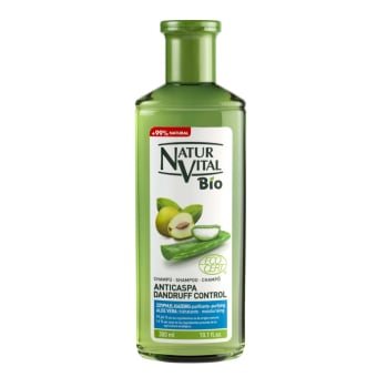 NATUR VITAL šampūnas nuo pleiskanų BIO ECOCERT, LT-EKO-001, 300 ml