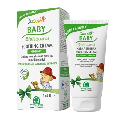 Natura House Cucciolo BIO apsaugantis nuo šalčio kremas vaikams jautriai ir sausai odai, 50 ml