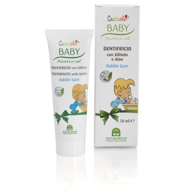 Natura House Cucciolo dantų pasta vaikams „Bubble-gum“, 50 ml