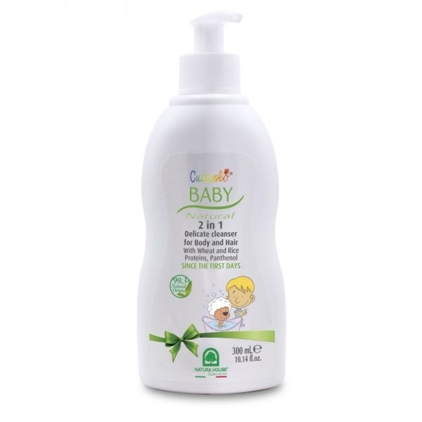 NATURA HOUSE kūno ir plaukų prausiklis vaikams 2IN1, 300 ml